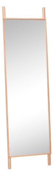 Stojacie zrkadlo s dreveným rámom 53x188 cm Lean – Hübsch