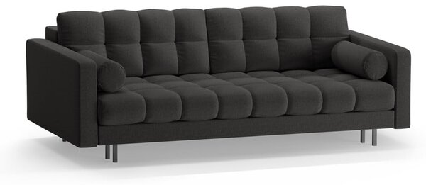 Tmavosivá rozkladacia/s úložným priestorom pohovka 222 cm Bali – Cosmopolitan Design