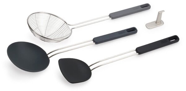 Antikoro súprava kuchynského náčinia 3 ks Fusion Wok Set – Joseph Joseph
