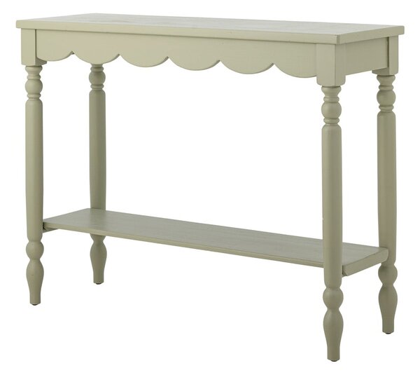 Svetlozelený konzolový stolík z borovicového dreva 36x106 cm Salla – Bloomingville