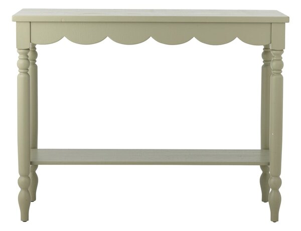 Svetlozelený konzolový stolík z borovicového dreva 36x106 cm Salla – Bloomingville
