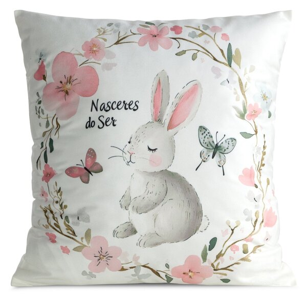VEĽKONOČNÁ DEKORAČNÁ OBLIEČKA NA VANKÚŠ CONY1 45X45 CM VZOROVANÁ