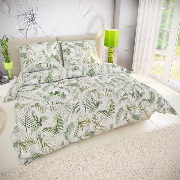 Kvalitex Klasické posteľné bavlnené obliečky TROPICANA 140x200, 70x90cm