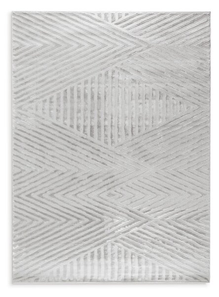 Koberec Nova1, 120x170 cm, strieborná