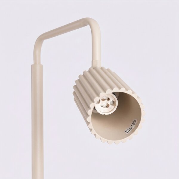 Sollux SL.2017 - Stojacia lampa KARBON 1xGU10/10W/230V krémová