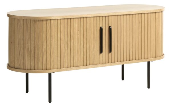 TV stolík v dekore duba v prírodnej farbe 120x56 cm Nola – Unique Furniture