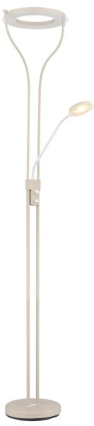 Globo 59038SAD - LED stmievateľná stojacia lampa EBRO LED/20W/230V + LED/4W 3000K