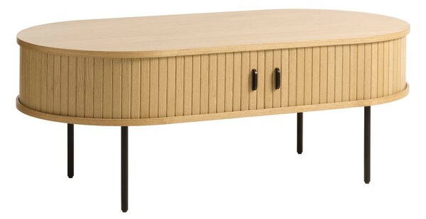 Konferenčný stolík v dekore duba v prírodnej farbe 60x120 cm Nola – Unique Furniture