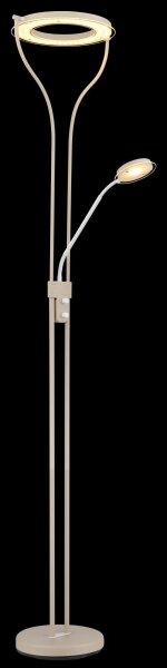 Globo 59038SAD - LED stmievateľná stojacia lampa EBRO LED/20W/230V + LED/4W 3000K