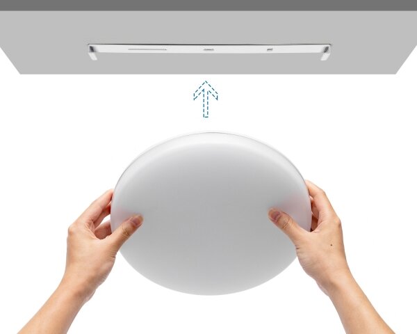 Aigostar - LED kúpeľňové stropné svietidlo LED/24W/230V 3000K-6500K IP54 + diaľkové ovládanie