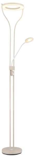 Globo 59038SAD - LED stmievateľná stojacia lampa EBRO LED/20W/230V + LED/4W 3000K