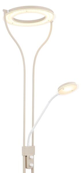 Globo 59038SAD - LED stmievateľná stojacia lampa EBRO LED/20W/230V + LED/4W 3000K