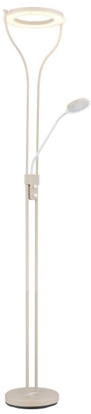 Globo 59038SAD - LED stmievateľná stojacia lampa EBRO LED/20W/230V + LED/4W 3000K