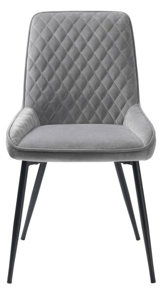 Šedá jedálenská stolička Milton - Unique Furniture