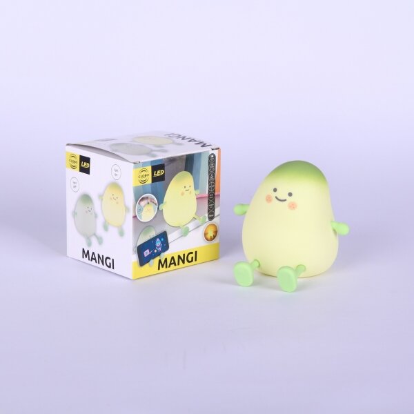 Globo 2871 - LED RGBW stmievateľné dobíjateľné detské nočné svetlo MANGI LED/2W/5V 800 mAh mango
