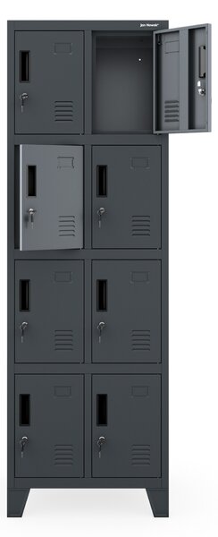 Dvojitá šatníková skriňa BHP ROBERT 2 Plus 559 x 1720 x 450 mm
