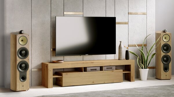Moderná TV skrinka Vera 158 cm - Dub artisan