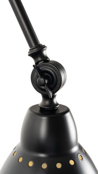 Brilagi - Nástenná lampa QUILL 1xE27/40W/230V 83 cm čierna