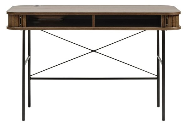 Pracovný stôl v dekore duba 60x120 cm Nola – Unique Furniture