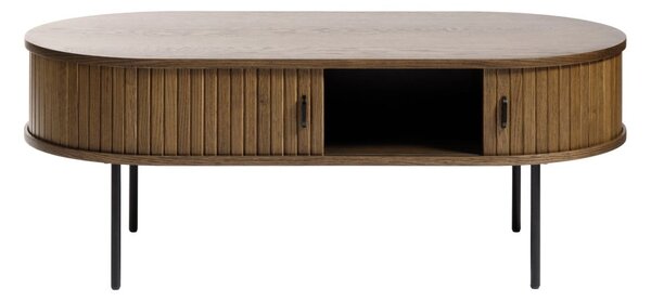 Konferenčný stolík v dekore duba v prírodnej farbe 60x120 cm Nola – Unique Furniture