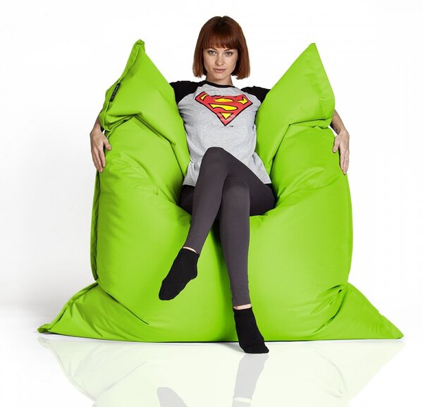 CrazyShop Sedací vak Standard 144×180 cm, neónová