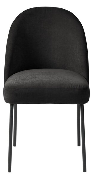 Čierna jedálenská stolička Creston - Unique Furniture
