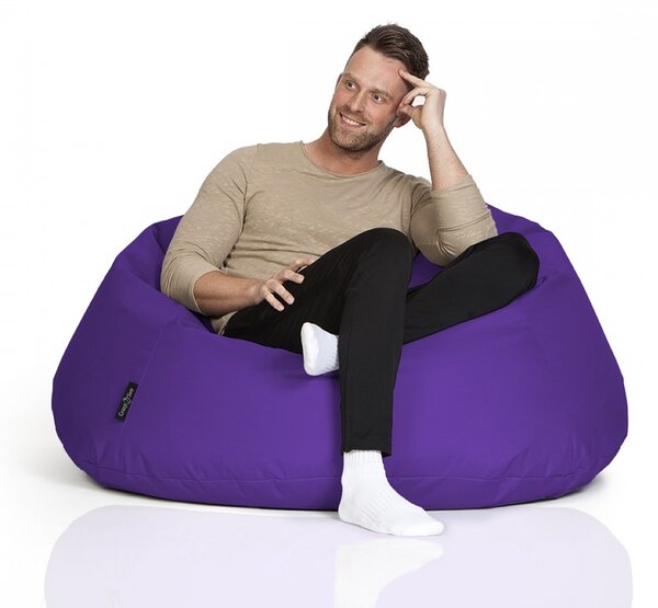 CrazyShop Sedací vak COOL, fialový