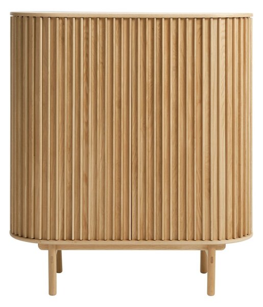 Skrinka v dekore duba v prírodnej farbe 110x125 cm Carno – Unique Furniture