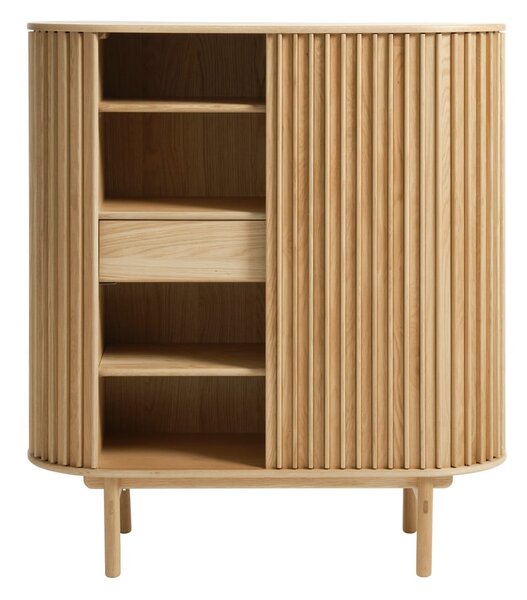 Skrinka v dekore duba v prírodnej farbe 110x125 cm Carno – Unique Furniture