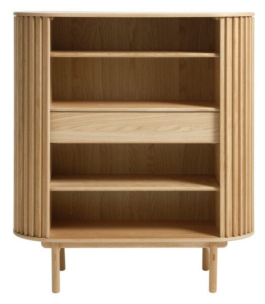Skrinka v dekore duba v prírodnej farbe 110x125 cm Carno – Unique Furniture