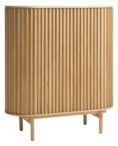 Skrinka v dekore duba v prírodnej farbe 110x125 cm Carno – Unique Furniture