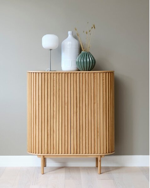 Skrinka v dekore duba v prírodnej farbe 110x125 cm Carno – Unique Furniture