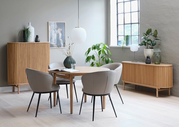 Skrinka v dekore duba v prírodnej farbe 110x125 cm Carno – Unique Furniture