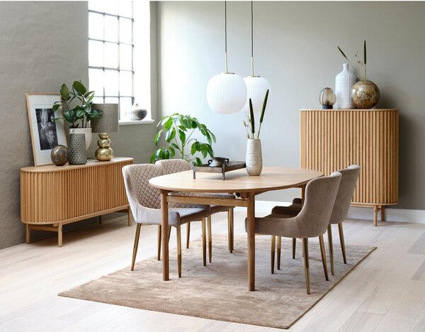 Skrinka v dekore duba v prírodnej farbe 110x125 cm Carno – Unique Furniture