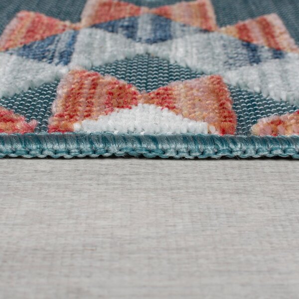 Modrý vonkajší behúň 80x230 cm Avery Blue – Flair Rugs