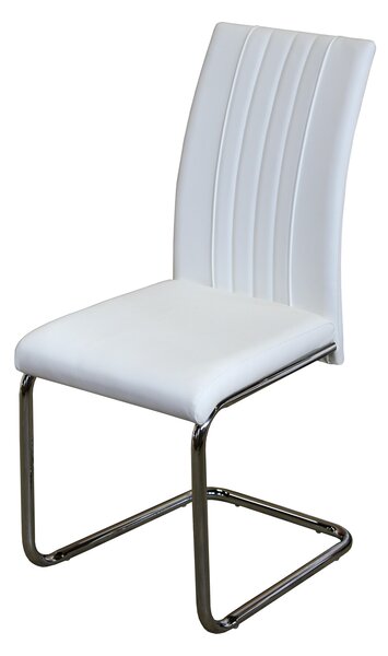 Jedálenská stolička SWING biela