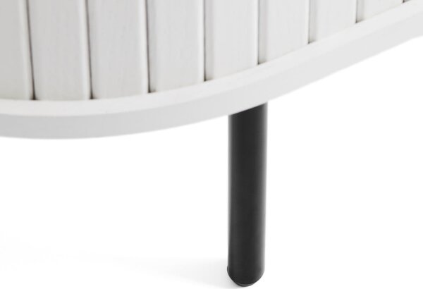 Biely TV stolík 120x56x40 cm Nola – Unique Furniture