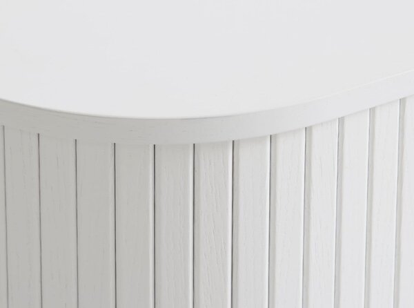 Biely TV stolík 120x56x40 cm Nola – Unique Furniture