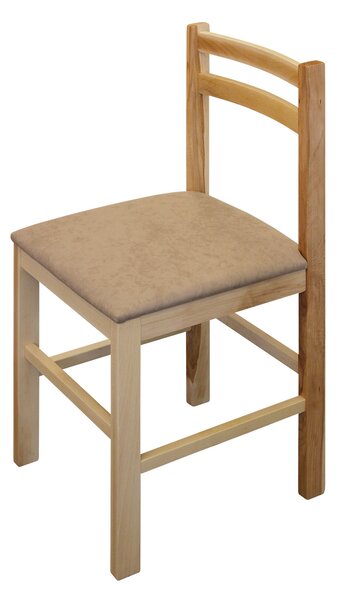 Jedálenská stolička MIRA buk/svetlo hnedá