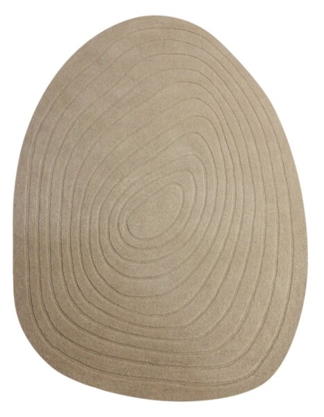 Béžový vlnený koberec 160x230 cm Puddle Wool – Flair Rugs