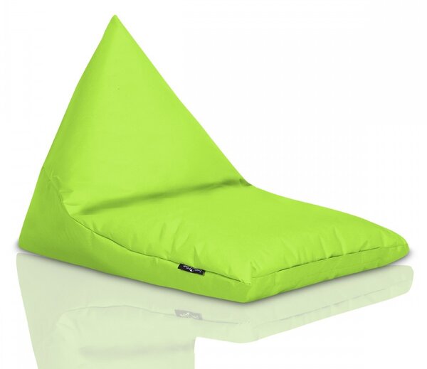 Sedací pytel CRAZYSHOP TRIANGL S, neónovo zelená