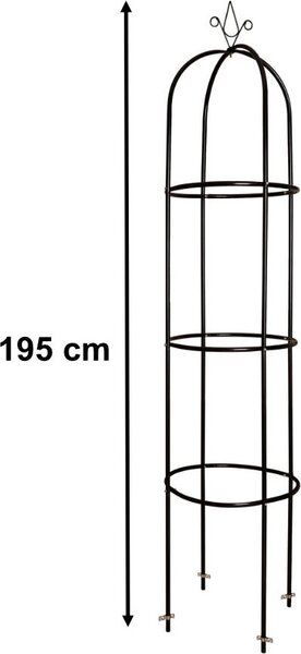 MAXMAX Záhradná kovová pergola LUARO 195 cm - stĺpik