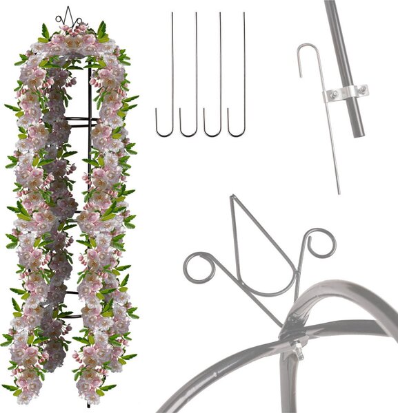MAXMAX Záhradná kovová pergola LUARO 195 cm - stĺpik