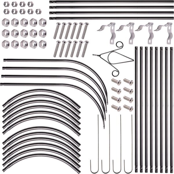 MAXMAX Záhradná kovová pergola LUARO 195 cm - stĺpik