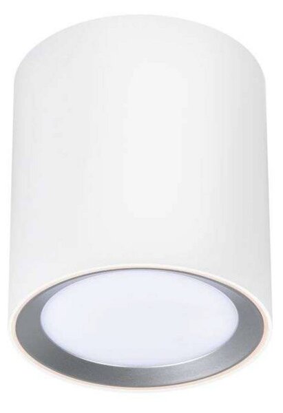 Nordlux LED stropný reflektor Landon Smart, biely, výška 14 cm, Biela / opálová, Obývacia izba / jedáleň, kov, Závesné svietidlo