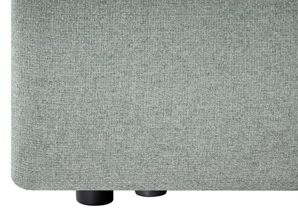 1-miestne modulárne kreslo zelené látkové čalúnenie moderný minimalistický štýl obývacia izba