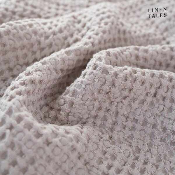 Svetloružové uteráky a osušky v súprave 3 ks Honeycomb - Linen Tales