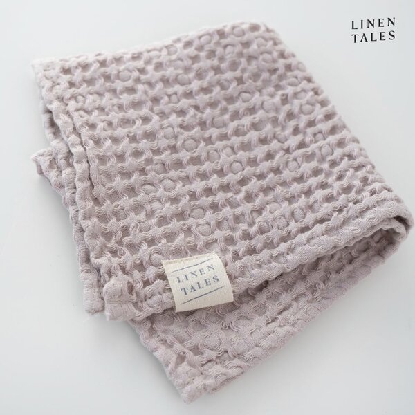 Svetloružové uteráky a osušky v súprave 3 ks Honeycomb - Linen Tales