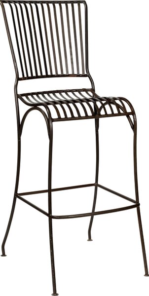 Barová stolička Provence s operadlom