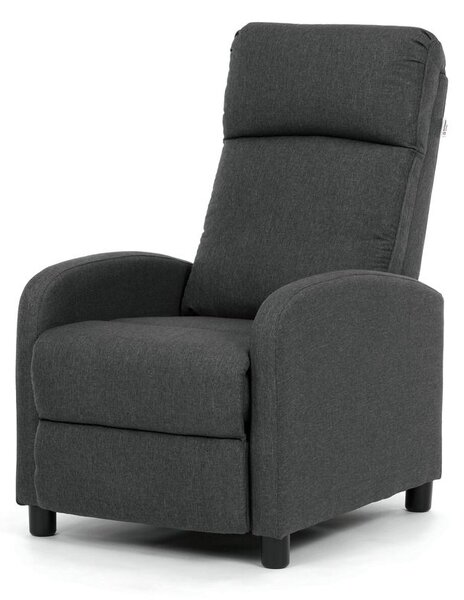 TV-W3397 GREY2, Komfortné TV polohovacie kreslo, poťah sivá látka, 130 kg